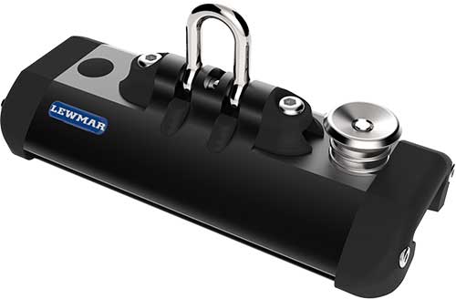 Chariot Lewmar HTX à glissières piston et manille T1